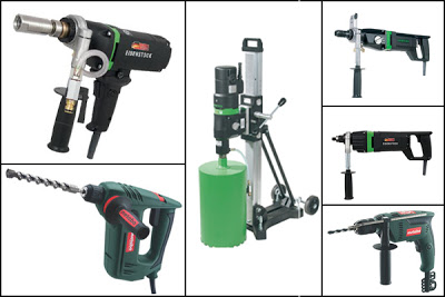Các loại máy khoan cầm tay và ứng dụng