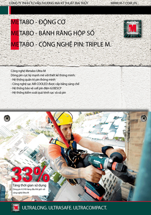 Dụng cụ điện cầm tay Metabo