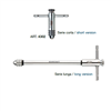Chìa taro ren dạng bánh cóc Tap wrenches with rachet 4302 15 00001