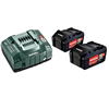 Pin 18 V Metabo Basic Set 2 x 5.2 Ah 685051000