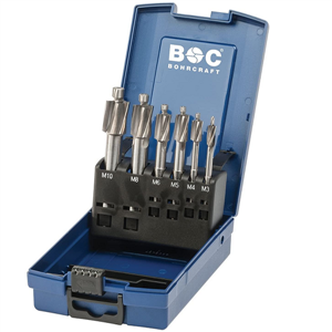 Bộ doa lỗ thẳng FS6 FK M3 M10 6 pcs 17061330006