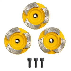 Đá mài bê tông kim cương bộ 3 đá đường kính 44mm 37133000