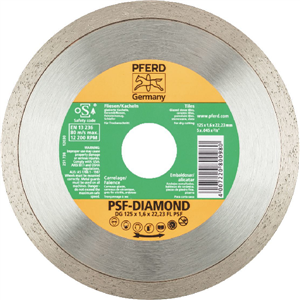 Lưỡi cắt kim cương DG125 x 1.6 X 22.23 FL PSF 4007220833087