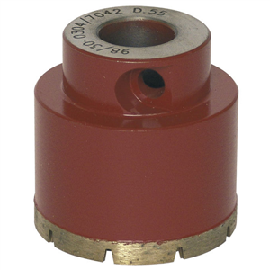 Mũi khoét gạch kim cương lắp nhanh, chiều cao 30 mm D55 181D55 