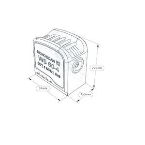 Đầu dò góc SONOSCAN WS 60-4 100010174