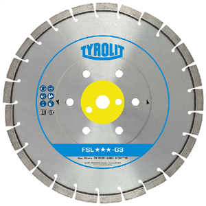 Lưỡi cắt kim cương C73SW 350x2,8x25,4 FSLP2-G3 