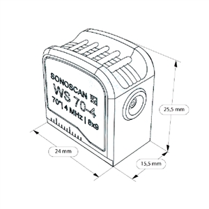 Đầu dò góc SONOSCAN WS 70-4 100010175