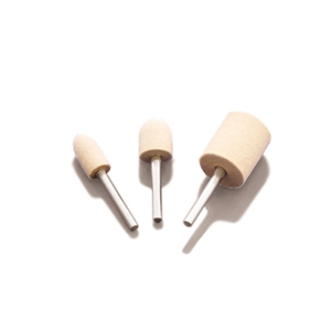 Đá nỉ cà lem tròn merino MINI-MAX® cốt trục 6mm Ø 20 x 25 mm 10020