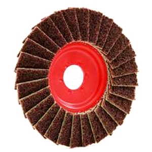 Đĩa nhám xếp BLUE SHARK FLEECEØ 125 x22mm coarse (brown) 96741