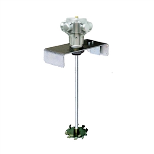 Máy khuấy khí nén gá chữ U ngang miệng thùng M0705-UC-SUS20-G10
