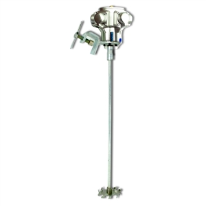 Máy khuấy khí nén gá kẹp thành thùng M0707-CM-SUS20-G14