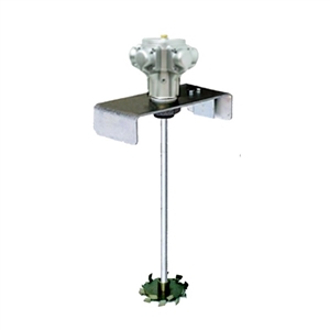 Máy khuấy khí nén gá miệng thùng nắp vuông M0707-UC-SUS200-G17