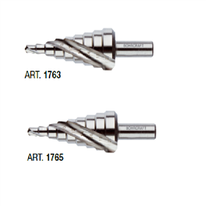 Mũi khoan bước HSS với rãnh thoát phoi xoắn STB-3-KS-17631330003
