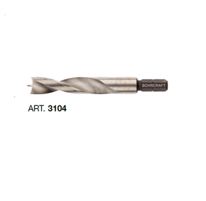 Mũi khoan gỗ, chuôi lục giác ¼inch 3104 07 00300