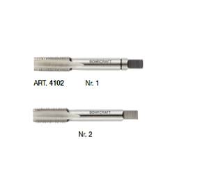 Mũi taro tay DIN 5157 HSS-G Fully Ground G/BSP  G 3/4inchx14-41021100034