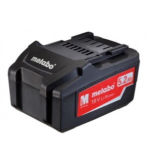 Pin Metabo 18V 5.2 Ah 625592000