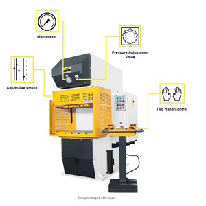 Máy dập thủy lực NC control C Frame E CRP 100 PREMIUM Line 3607100