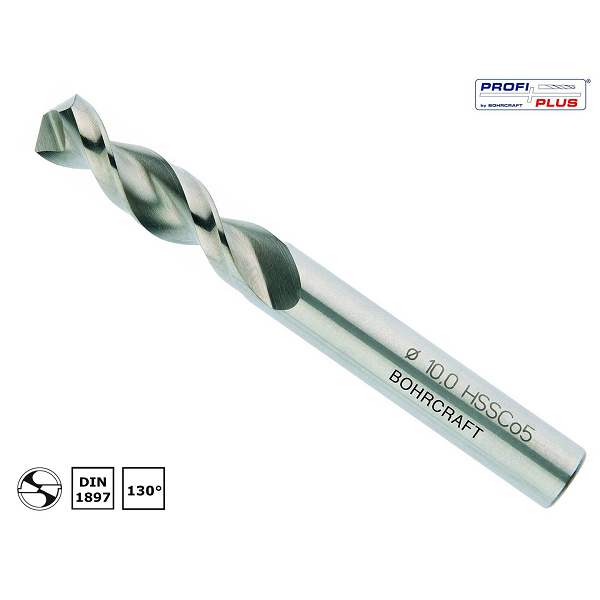 Mũi khoan xoắn DIN 1897 HSS E Co 5 Typ U TL PROFI PLUS BC QP