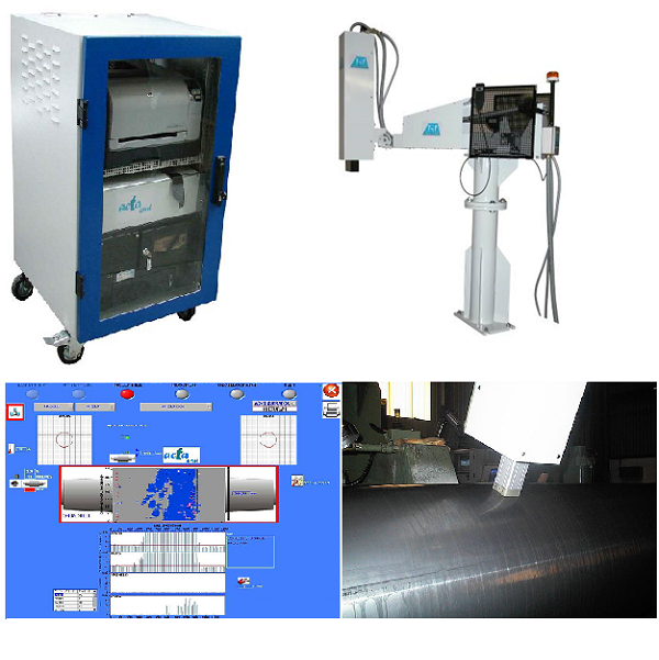 Thiết bị dò khuyết tật trục cán